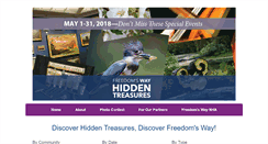 Desktop Screenshot of discoverhiddentreasures.org